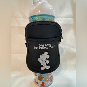 Custom Tumbler Disney Pouch Personalized Water Bottle Bag with pocket